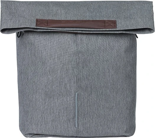 Basil City Shopper MIK Hooks Gepäcktasche grey melee