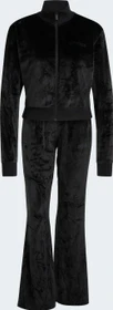 adidas Glam Velvet Trainingsanzug schwarz (Damen)