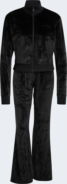 adidas Glam Velvet Trainingsanzug schwarz (Damen)