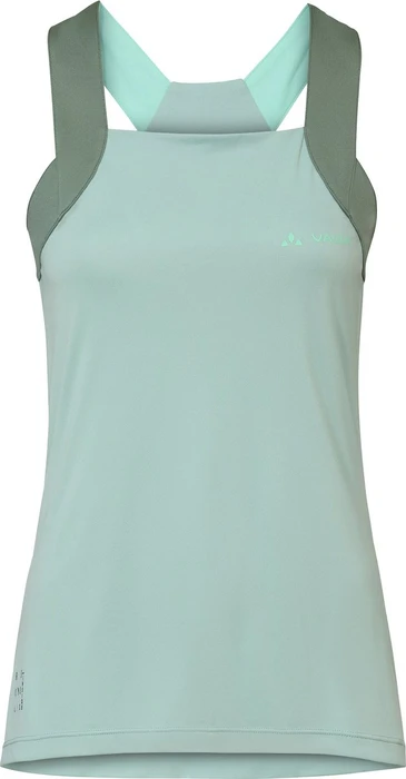 Vaude Matera Top Trikot ärmellos dusty fern (Damen)
