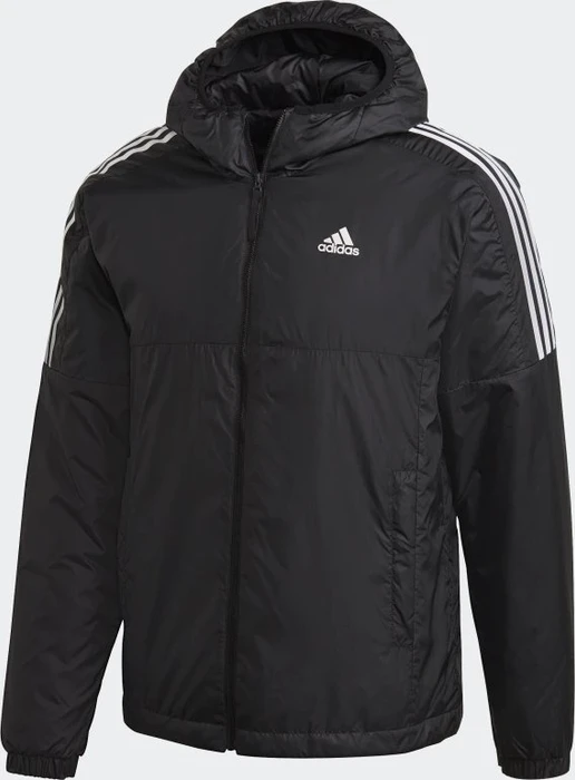 adidas Essentials Insulated Hooded Jacke schwarz (Herren)