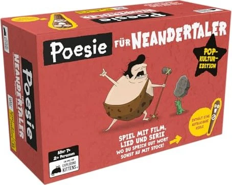 Poesie für Neandertaler Popkultur-Edition