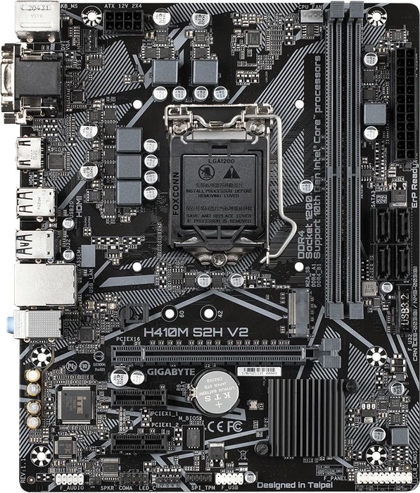 GIGABYTE H410M S2H V2 (Rev. 1.1) (Intel 1200)
