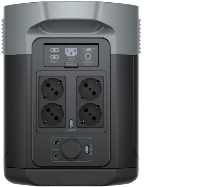 EcoFlow DELTA 2 Max Power Station Solargenerator, 2048Wh