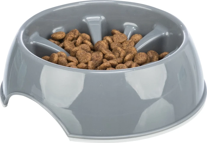 Trixie Slow Feeding Kunststoffnapf, Ø25cm, verschiedene Farben