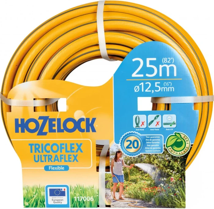 Hozelock Ultraflex Gartenschlauch 13mm, 25m (117006)