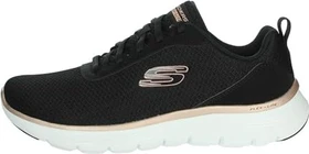 Skechers Flex Appeal 5.0 New Path black mesh/rose gold trim (Damen)
