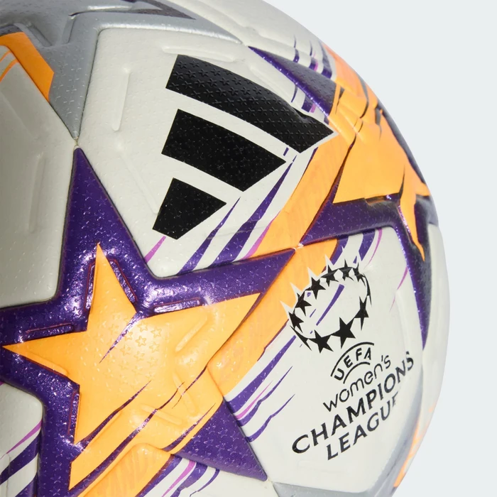 adidas UEFA Champions League 2026/2027 Pro Fußball white/lucid tangerine/black