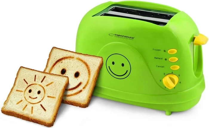 Esperanza Smiley Toaster grün