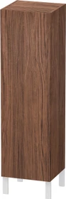 Duravit L-Cube Halbhochschrank 400 x 363 x 1320 mm nussbaum dunkel matt
