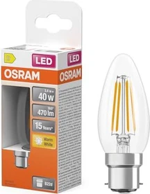 Osram Ledvance LED Retrofit Star Classic B 40 Filament 3.4W/827 B22d klar