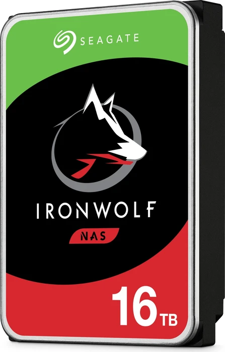 Seagate IronWolf NAS HDD +Rescue 16TB, 24/7, 512e / 3.5" / SATA 6Gb/s