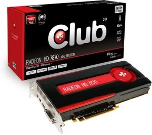 Club 3D Radeon HD 7870 GHz Edition, 2GB GDDR5, DVI, HDMI, 2x mDP