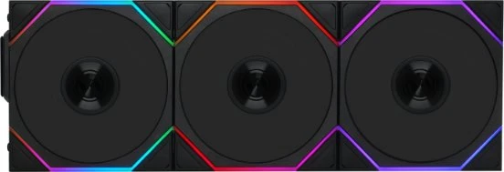 Lian Li Uni Fan TL LCD Wireless 140 RGB Reverse Blade, schwarz, LED-Steuerung, 140mm