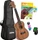 Cascha Konzert Ukulele Mahagoni Set (verschiedene Ausführungen) (HH-2036)
