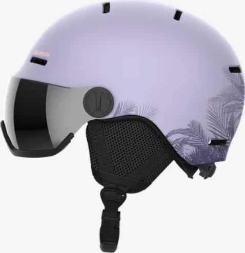 Salomon Orka Visor Helm evening haze (Junior)