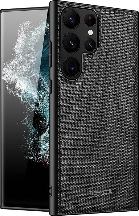 Nevox StyleShell Nylo für Samsung Galaxy S23 Ultra schwarz