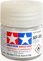 Tamiya Acrylic Paint XF-86 matt varnish, 10ml
