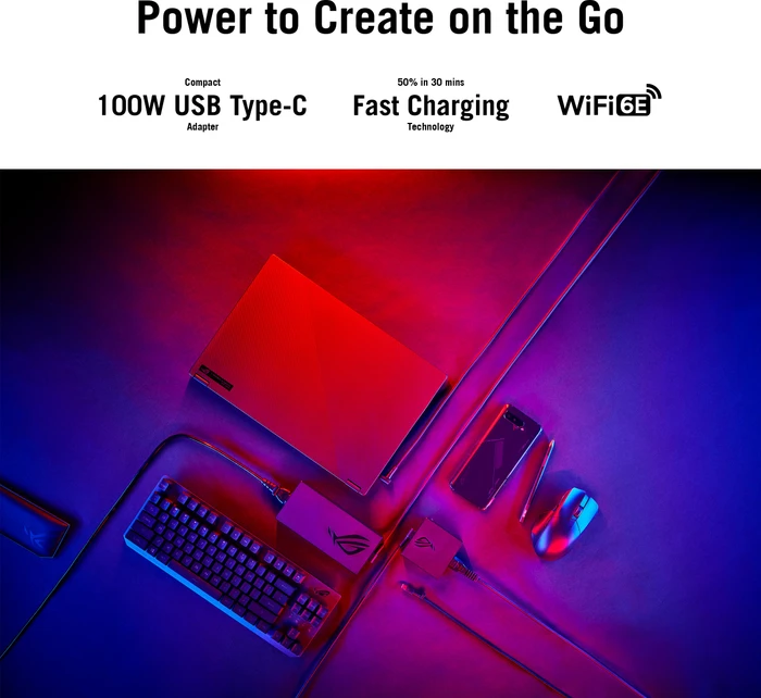 ASUS ROG Flow X16 GV601RW-M5093W, Ryzen 7 6800HS, 32GB RAM, 2TB SSD, GeForce RTX 3070 Ti, DE