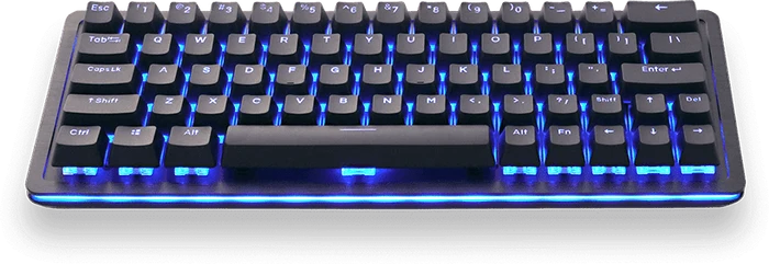 Mountain Everest 60, LEDs RGB, hot-swap, Midnight Black, Linear 45, USB, DE