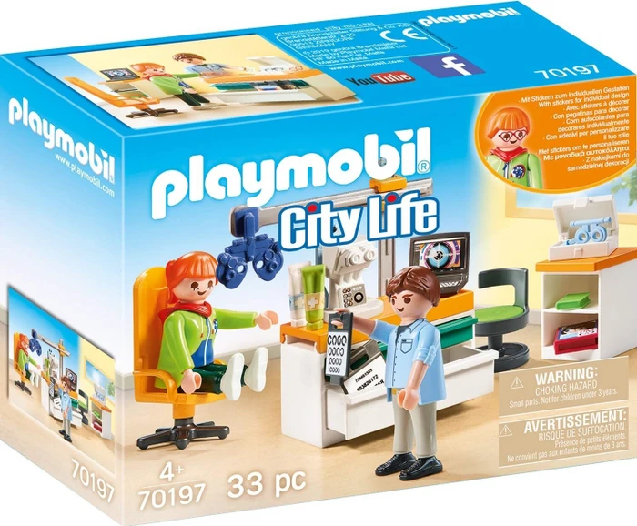 playmobil City Life Beim Facharzt: Augenarzt