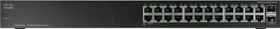 Cisco SG100 Rackmount Gigabit Switch, 22x RJ-45, 2x RJ-45/SFP (SG100-24 / SR2024T)