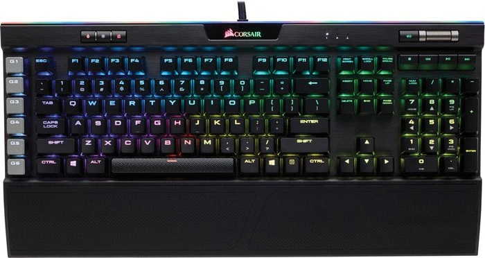Corsair Gaming K95 RGB Platinum, MX SPEED RGB Silver, USB, IT
