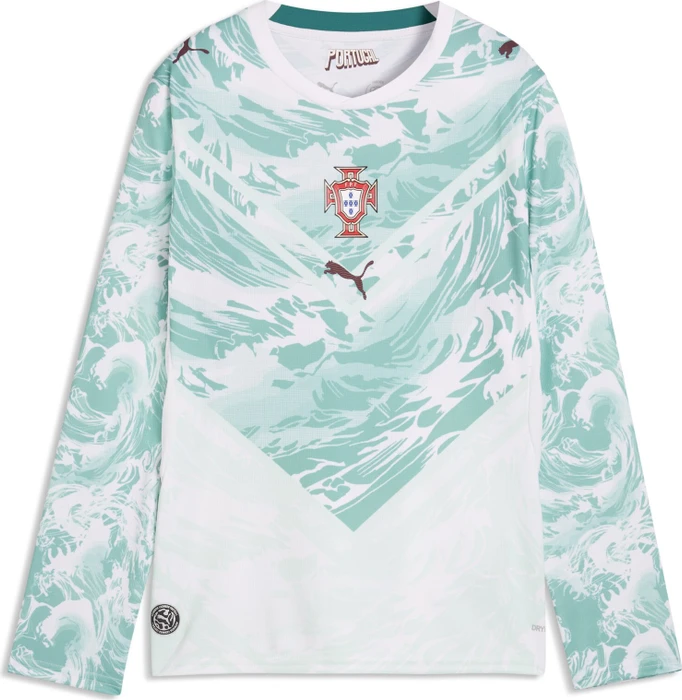 Puma FIFA WM 2026 Portugal Auswärtstrikot langarm (Junior)