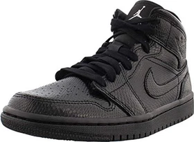 Nike Air Jordan 1 Mid schwarz/weiß (Damen)