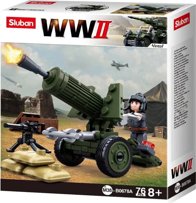 Sluban Army WWII Allied Artillery