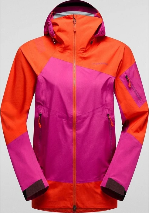La Sportiva Alpine Guide GTX Funktionsjacke cherry tomato/spring time (Damen)