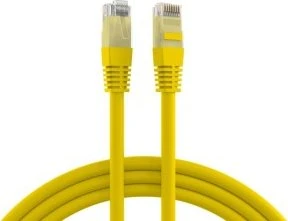 EFB Elektronik PVC CCA Patchkabel, Cat5e, U/UTP, RJ-45/RJ-45, 30m, gelb