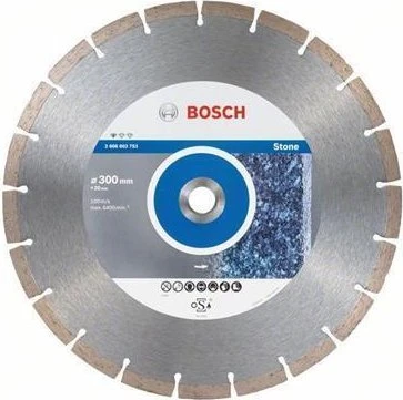 Bosch Professional Standard for Stone Diamanttrennscheibe, 300x3.1x20mm, 1 Stück