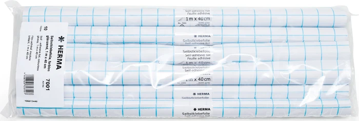 Herma Selbstklebefolie Schutzfolie glänzend, 40cm/1m