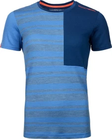Ortovox 185 Rock'N'Wool Funktionsshirt kurzarm sky blue (Damen)