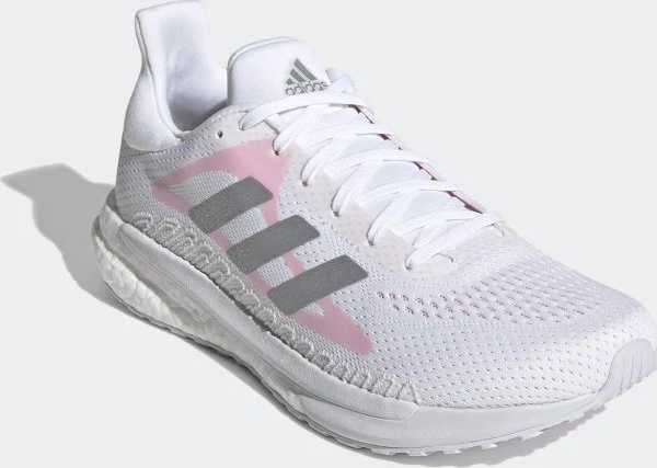 adidas Solar Glide cloud white/silver metallic/fresh candy (Damen)
