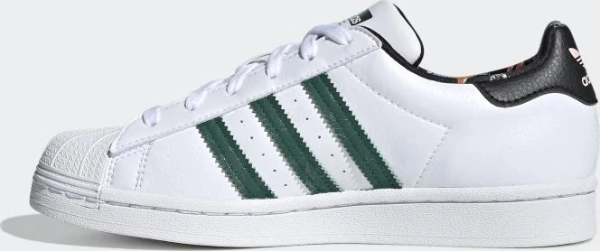 adidas Superstar cloud white/collegiate green/core black (Damen)