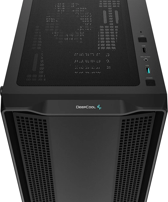 DeepCool CC360 ARGB, schwarz, Glasfenster