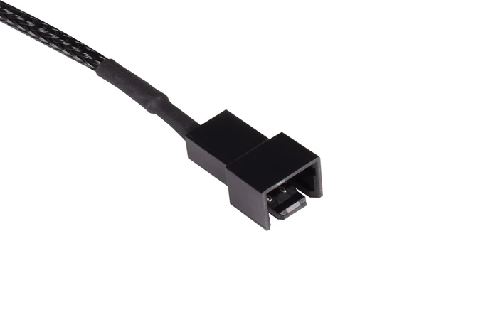 Alphacool 3-Pin auf 2x 3-Pin Verteiler, 60cm, schwarz