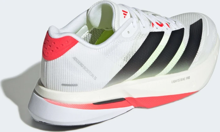 adidas Adizero Boston 13 cloud white/core black/lucid red (Damen)