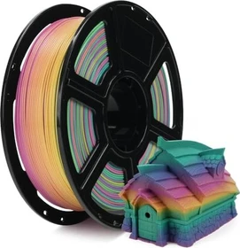 Flashforge HS PLA Gradient, rainbow candy, Spule, 1.75mm, 1.00kg