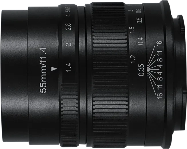 7artisans 55mm 1.4 für Fujifilm X schwarz