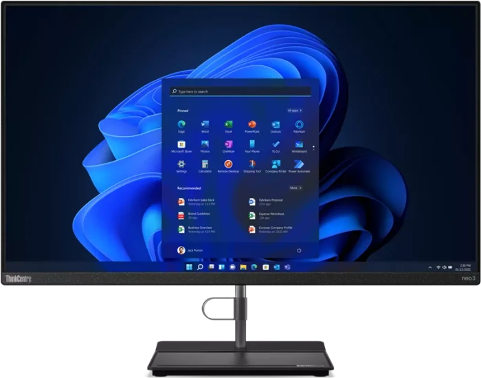 Lenovo ThinkCentre Neo 30a 27 AiO Raven Black, Core i7-1260P, 16GB RAM, 512GB SSD, DE