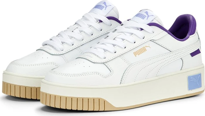 Puma Carina Street puma white/elektro purple/frosted ivory (Damen)
