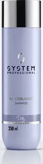 Wella System Professional LB1 LipidCode Luxeblond Shampoo, 100ml