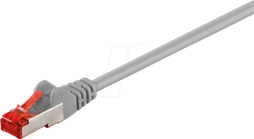 goobay Patchkabel, Cat6, S/FTP, RJ-45/RJ-45, 50m, weiß