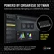 Corsair ML Series iCUE ML120 RGB Elite Triple Fan Kit, schwarz, LED-Steuerung, 120mm, 3er-Pack Vorschaubild