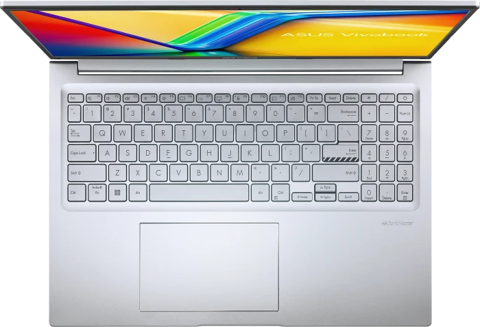 ASUS VivoBook 16 M1605YA-MB277W, Cool Silver (Tastatur silber), Ryzen 5 7530U, 16GB RAM, 1TB SSD, DE