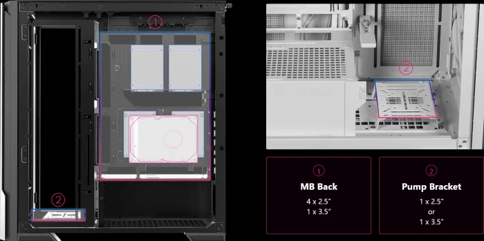 MSI MPG Velox 300R Airflow PZ, weiß, Glasfenster
