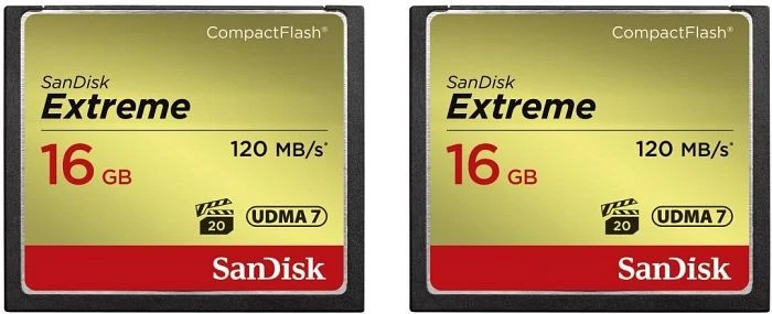 SanDisk Extreme, CompactFlash Card, Rev-S